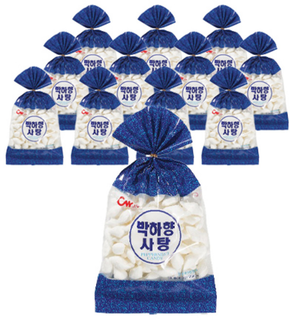 청우식품 박하향사탕, 410g, 12개