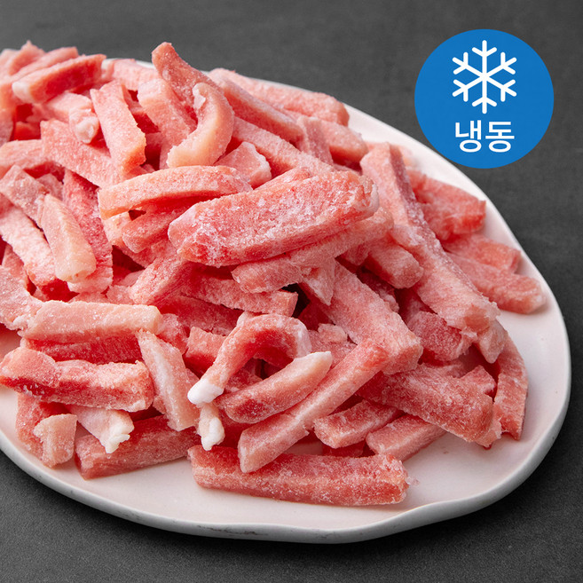 사조프레시미트 국내산 돈후지 탕수육용 5 x 1 x 1 cm (냉동), 1kg, 3개