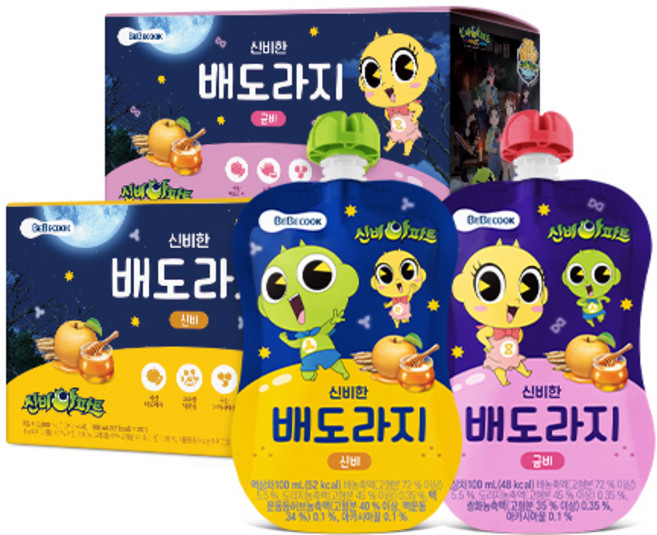 베베쿡 신비한 배도라지 2종 신비 20p + 금비 20p 세트, 4L, 1세트