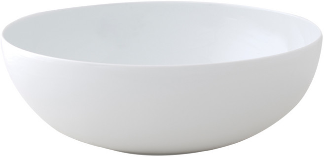 아리안 모던디자인 원형 샐러드볼 16cm, Pure White, 1개