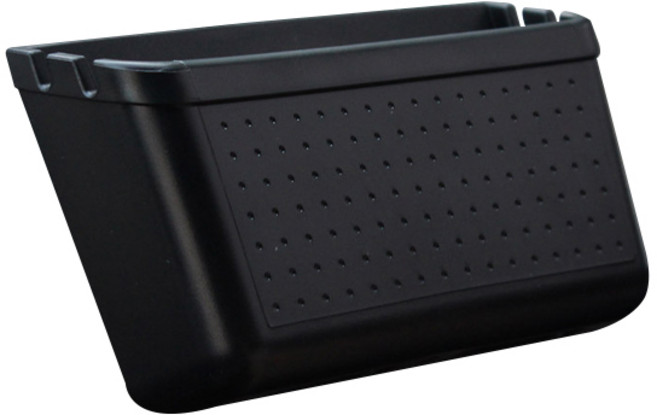 큐에스스포츠 차량용 다용도 박스 포켓 홀더, 블랙, 1개