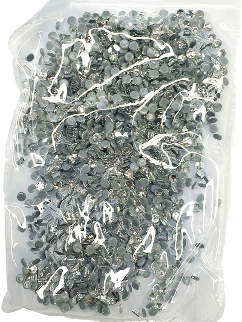 비즈라이프 MC컷 핫픽스 큐빅 크리스탈AB 파츠 ss12 3.0~3.2mm 1440p, 1개