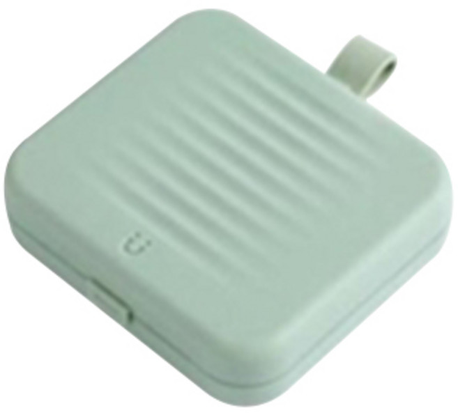 주앤지 휴대용 자석 반짇고리 실 바느질함 세트, 그린, 1세트