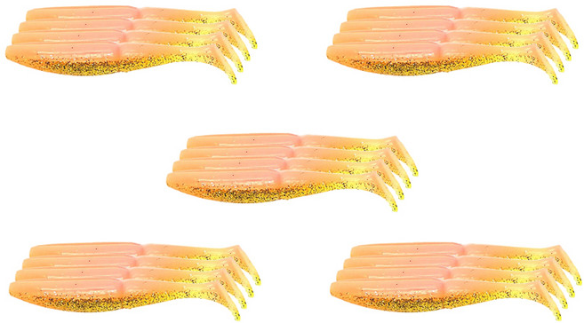 Alligator Baits BUIT DUCK 無鉛軟蟲 13cm 4入, DC23, 18.5g