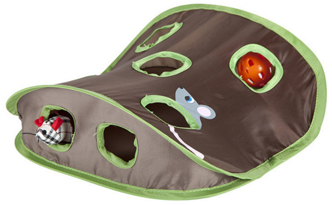 위트스토리 고양이 노즈워크 먹이퍼즐 숨바꼭질 장난감 CA43, 혼합색상, 1개