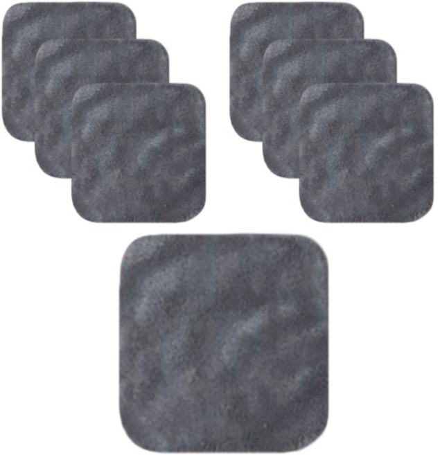 플라잉곰곰 반려동물 요일 극세사 드라이타월, 그레이, 7개