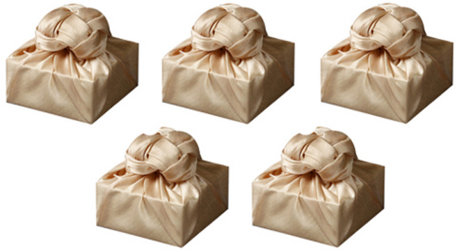 통샵 홑보자기 70cm, 649 밀크베이지, 5개