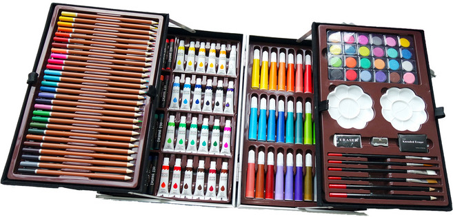 Aura 繪畫藝術美術工具組, 粉紅色, 1套