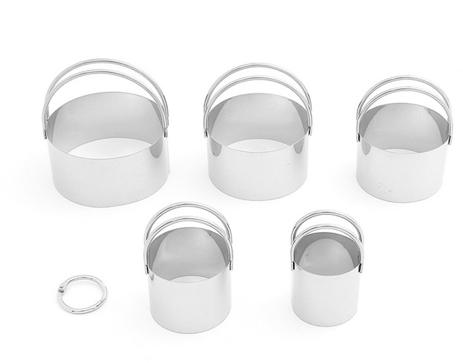 원형 쿠키커터 5종 세트, 1세트