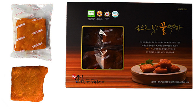 김규흔한과 손으로 빚은 꿀약과 8p, 1개, 320g