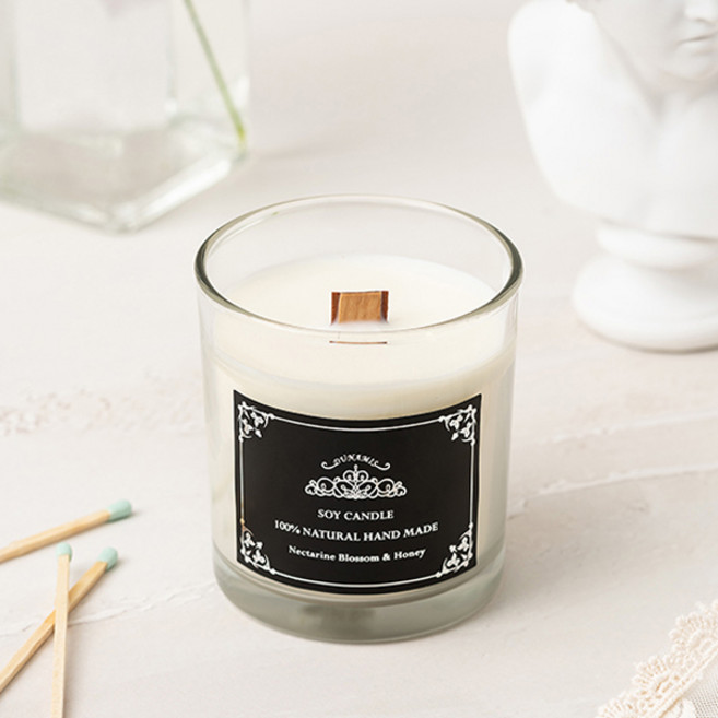 뒤나미스 소이캔들 만들기 세트 투명용기 클린코튼, 1세트