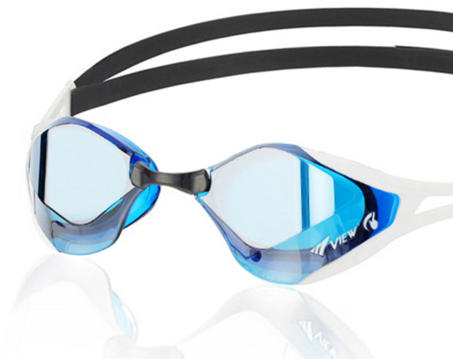 뷰 블레이드F 제로 선수용 미러 수경 V128SAM, GBD, 1개