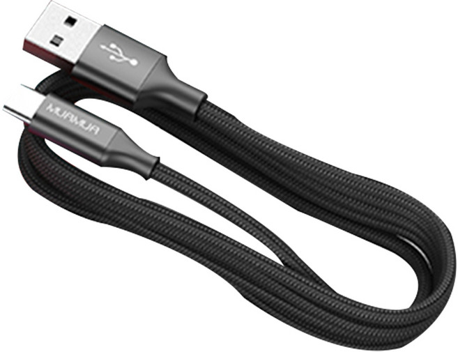 MUAMUA type-C 고속 충전케이블, 3m, BLACK, 1개