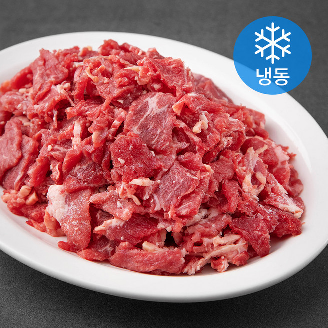 국제식품 호주산 수입 우양지 국거리용 (냉동), 1kg, 3입