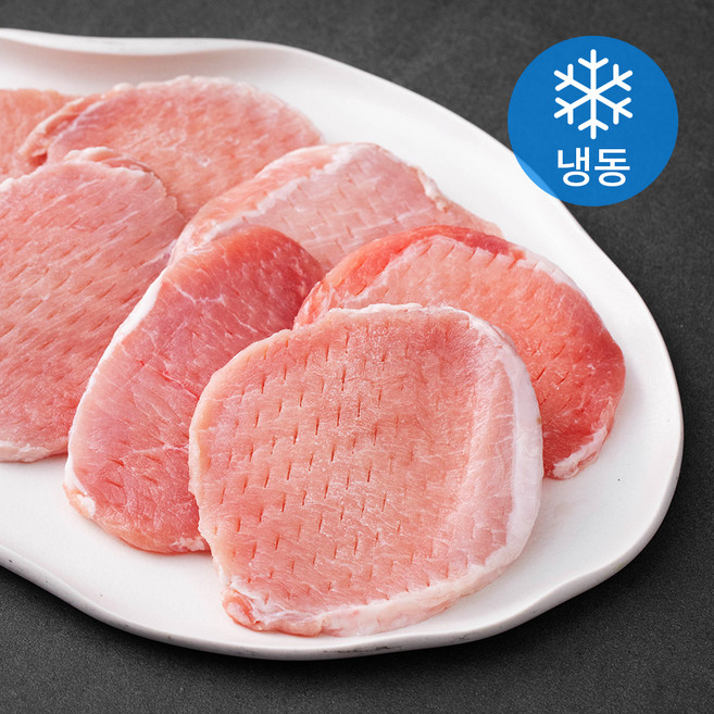 국제식품 한돈 등심 돈까스용 (냉동), 1kg, 3입