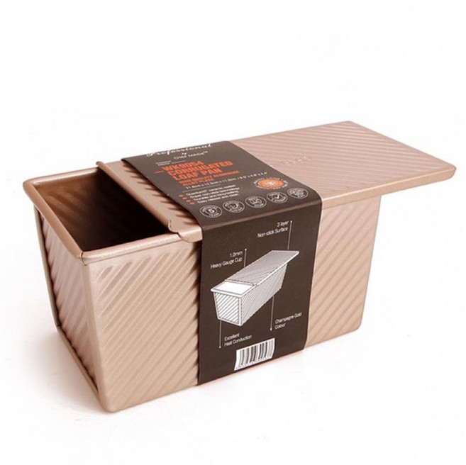 쉐프메이드 wk9054c 스트라이프 식빵틀 450g, 1개