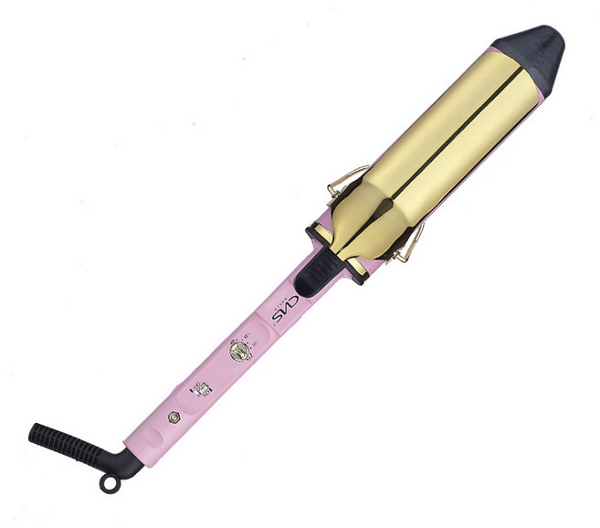 씨엔에스월드 비비르뷰티 빅볼륨 아이론 40mm, 핑크