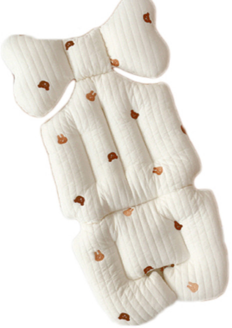 마롤로뜨 자수 누빔 유모차 시트, 바니베어, 1개