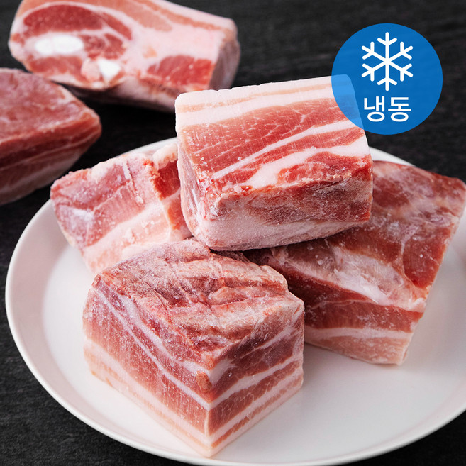 왕고기 오스트리아산 돈삼겹 보쌈용 (냉동), 3kg, 1개