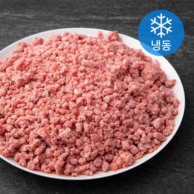 왕고기 호주산 소앞다리살 다짐육 (냉동), 3kg, 1개