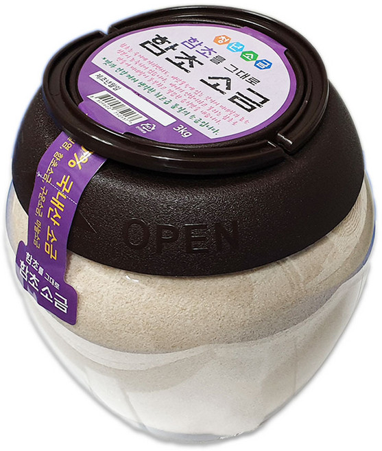 구운 함초 소금, 3kg, 1개