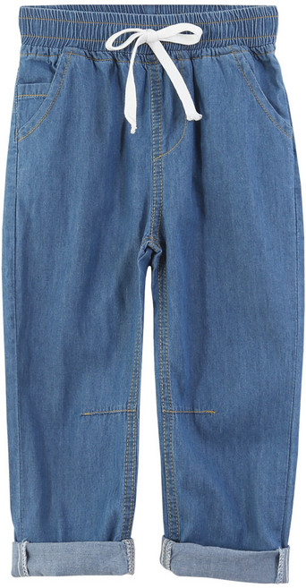 로로샤 아동용 통기성 이지 쿨 데님 팬츠