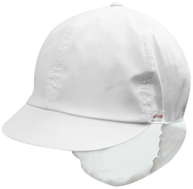 영양사 위생모자 전체천, 화이트, 1개