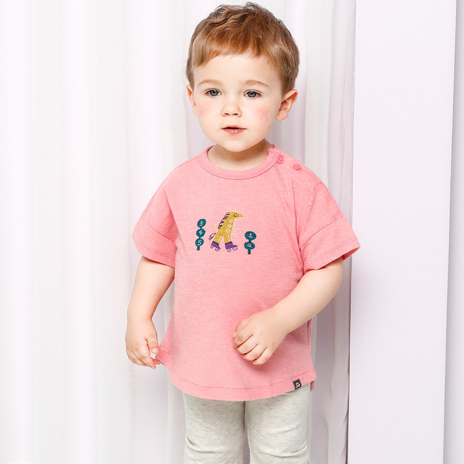 밀크마일 아동용 롤리슬럽 티셔츠