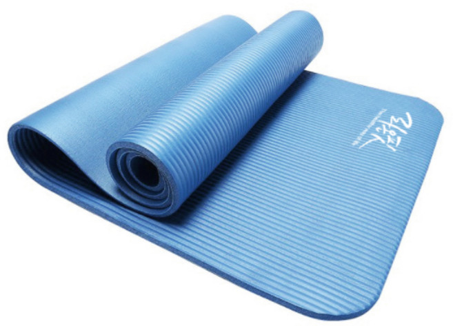 라온핏 NBR 요가매트, 블루, 1개