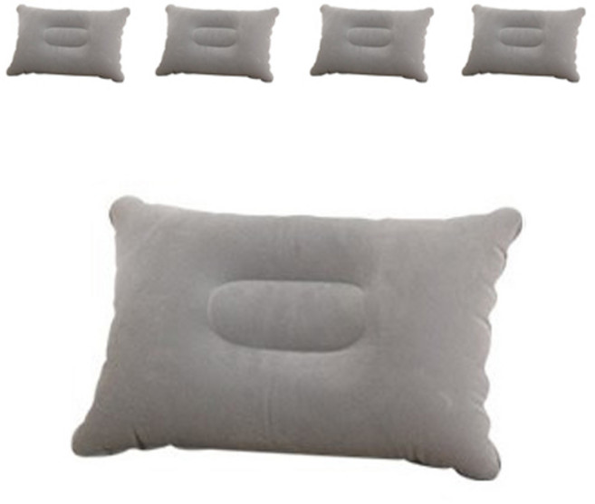 허브플러스 캠핑용 에어 베개 5p, 그레이, 5개