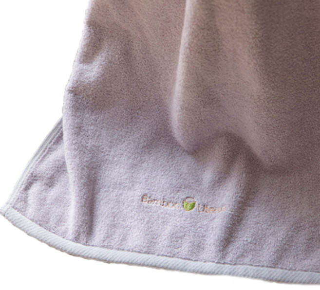 유트러스 밤부 목욕타월, 연그레이, 1개