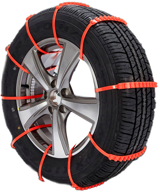 미끄럼 방지 케이블 타이 스노우 체인, 10개