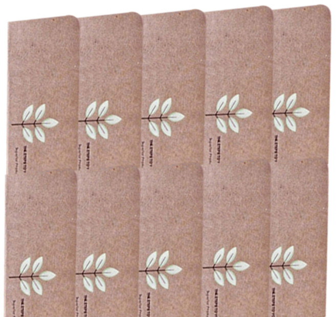 계단 미끄럼 방지 패드, 야광리프베이지, 10개