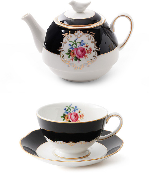 ZEN 한국 블랙티 티포원 4p 세트, 1세트