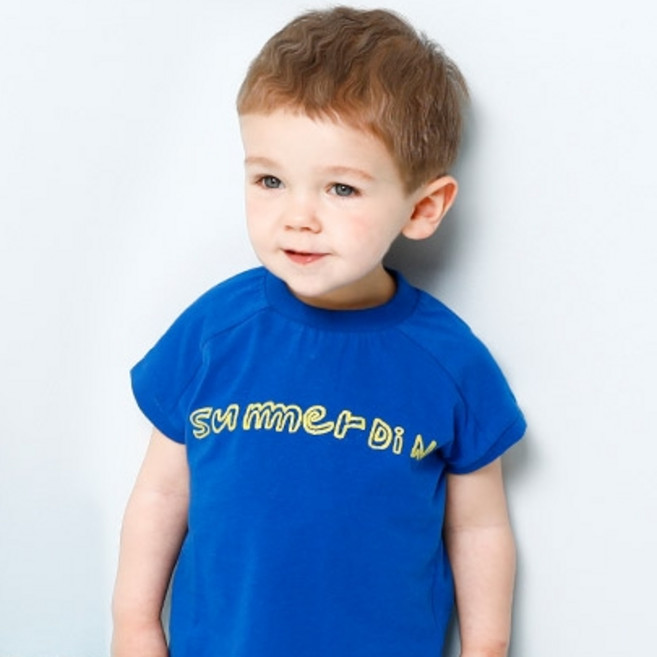 밀크마일 아동용 썸머디노티셔츠