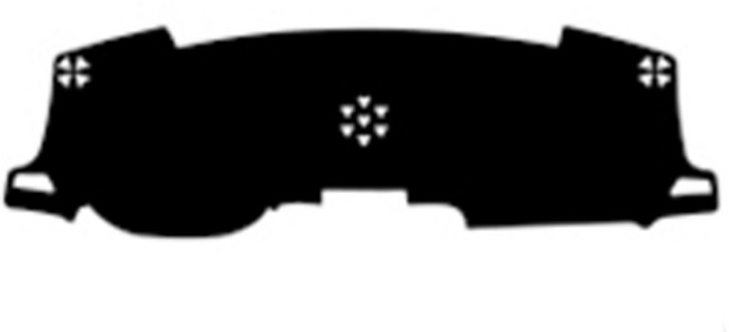 CHAMOA 벨벳 대쉬보드커버 DS180, 르노삼성 QM6 뉴QM6 20년형 16년~, 블랙