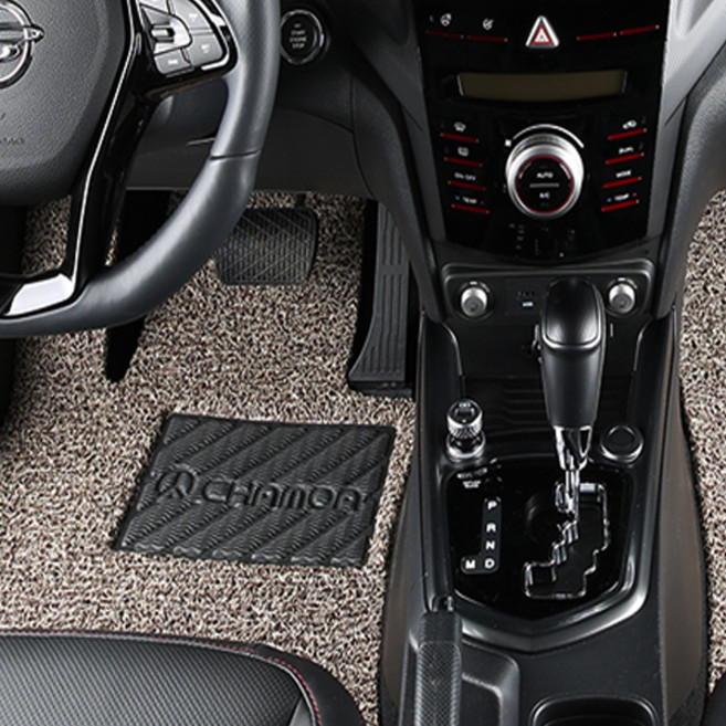 CHAMOA 코일카매트 확장형, 제네시스 G90 4륜 (18년 12월~)H108, 브라운