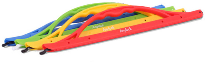 애니락 핸들봉 2호 4p, 혼합색상, 1개