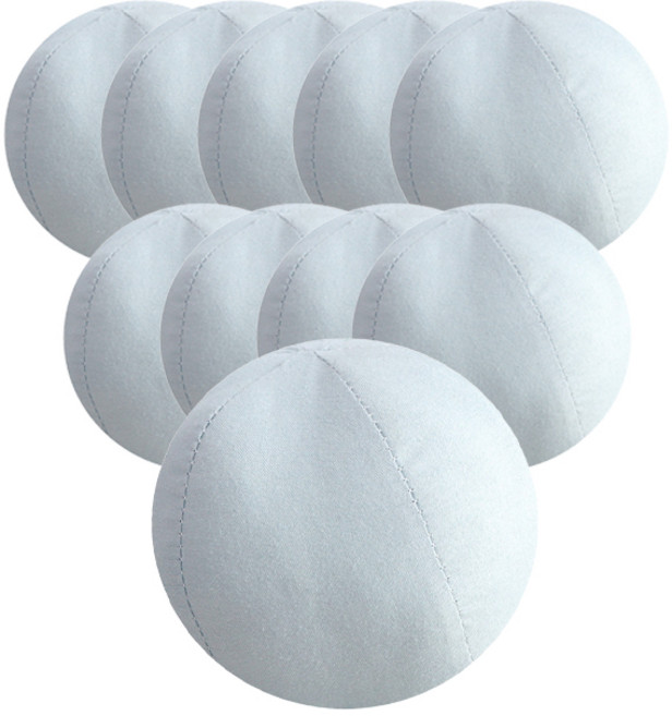 레드퍼피 펫 플레이 봉제공 120mm, 무지블루, 10개