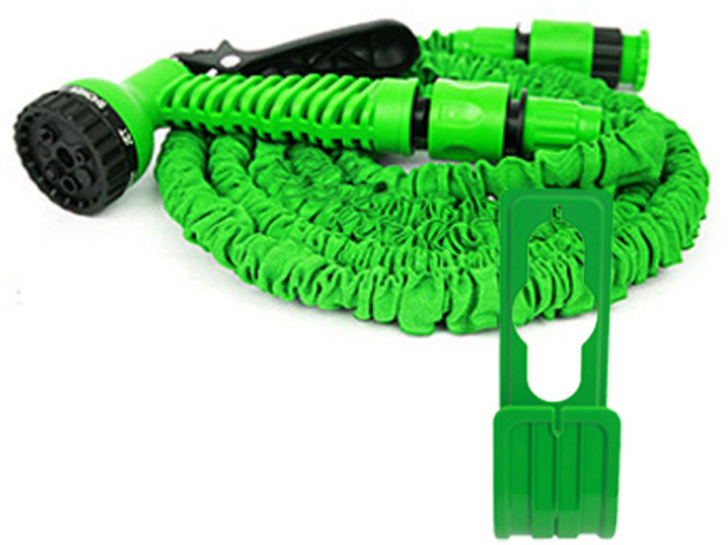 세차 매직호스 풀세트 + 호스 거치대, 15m, 랜덤 발송