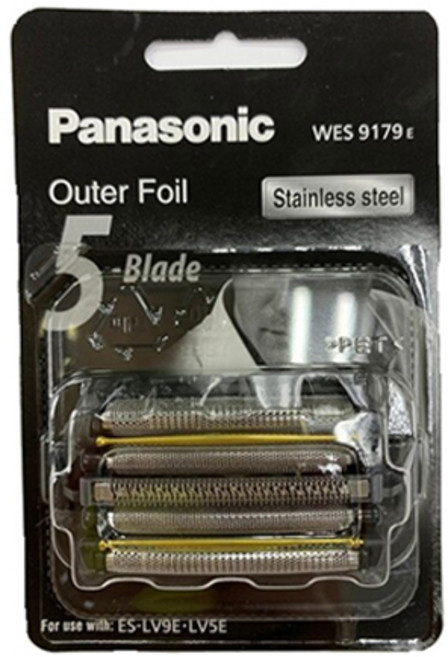 파나소닉 5중날 면도기 교체망, 블랙, WES9179
