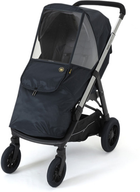 맘네스트 잉글레시나 앱티카 전용 유모차 사계절 커버, 블루블랙, 1개