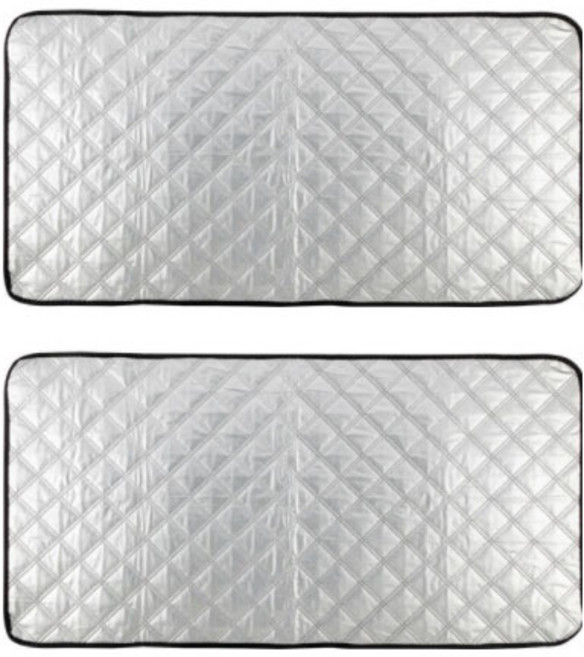 에코벨 에어컨 실외기 절전 커버 벽걸이형 2p, 혼합색상