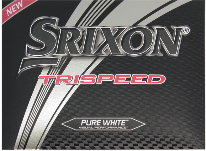 스릭슨 트라이스피드 골프공 3피스, 화이트, 1개