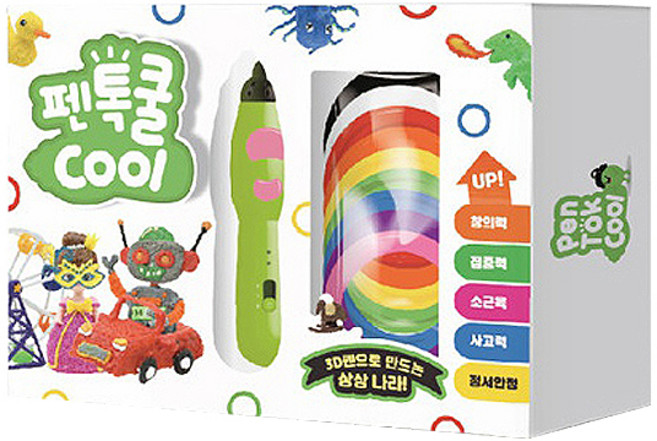 펜톡 쿨 저온 3D 펜 패키지, 혼합색상, 1개
