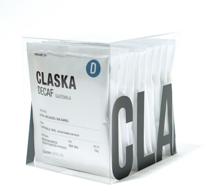 클라스카 디카페인 과테말라 드립백커피, 10g, 10개, 10개입