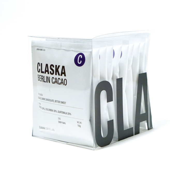 클라스카 베를린 카카오 드립백커피, 10g, 10개입, 1개