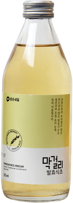 수블수블 막걸리 식초, 325ml, 1개