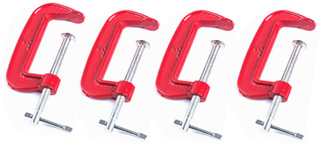 지오비즈 클램프 C타입 118 x 65 mm, 4개