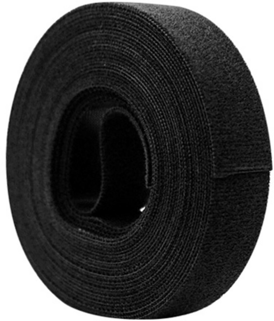 지오비즈 양면 벨크로 블랙 5m, 1개